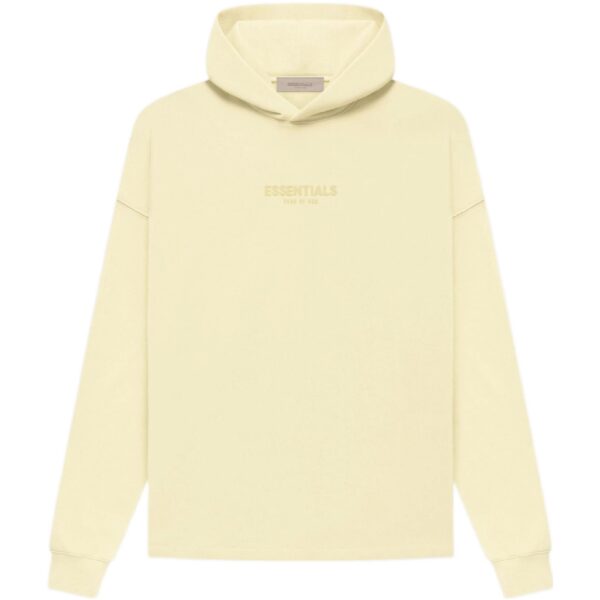 Fear of God Essentials FW22 Relaxed Hoodie 'Canary Yellow'