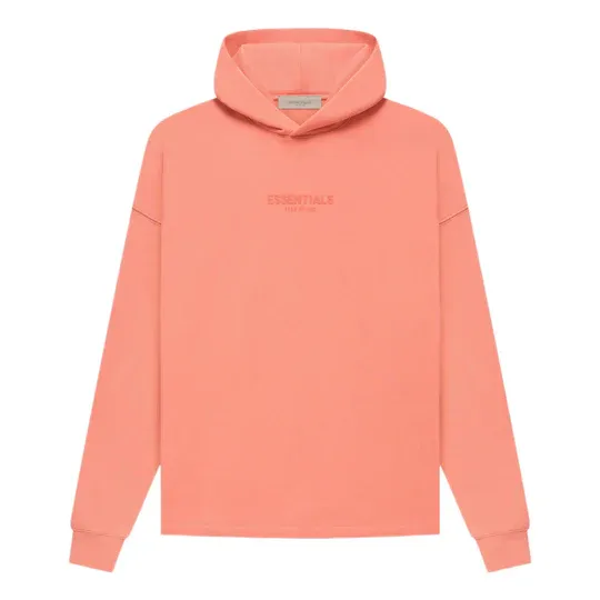 Essentials FW22 Relaxed Hoodie Coral