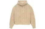 Essentials FW23 Cable Knit Hoodie