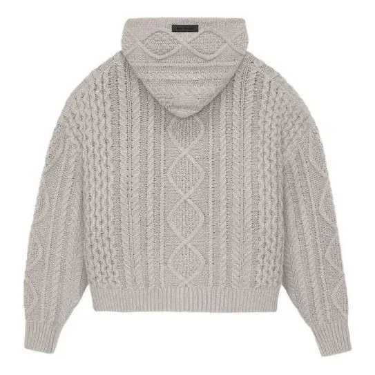 Essentials FW23 Cable Knit Hoodie