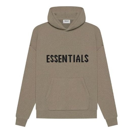 Essentials SS21 Knit Logo Hoodie