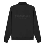 Essentials SS21 Mockneck Half Zip Black