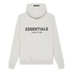 Essentials SS21 Pullover Hoodie 'Light Heather Oatmeal'