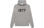 Essentials SS22 Knit Hoodie Dark 1977 Oatmeal