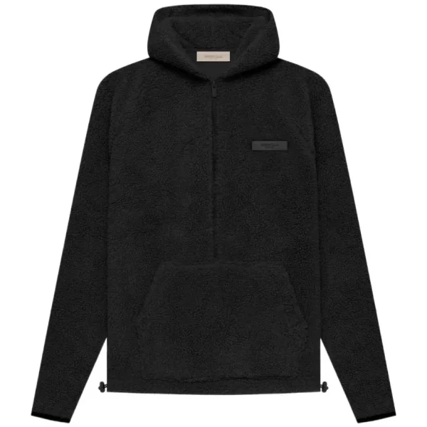 Essentials SS22 Polar Fleece Half Zip Hoodie