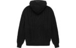 Essentials SS23 Cable Knit Hoodie 'Jet Black'