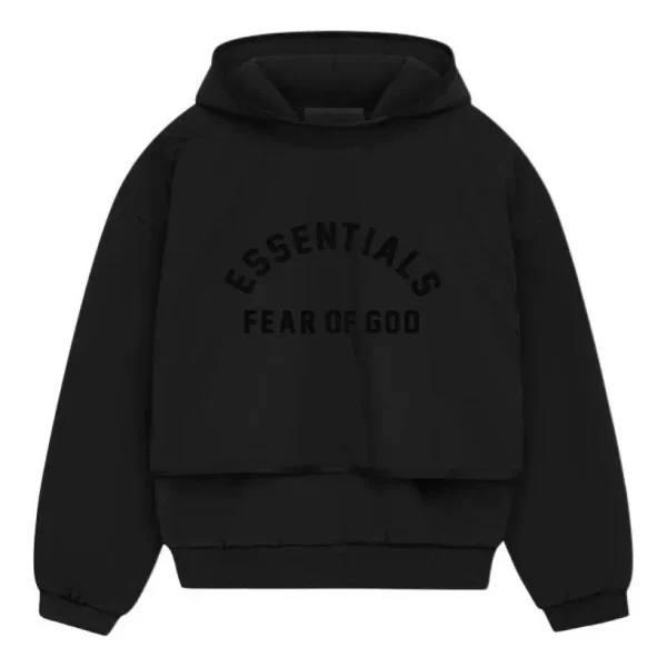 Essentials SS24 Nylon Fleece Hoodie