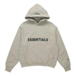 Fear of God Essentials FW20 Hoodie 'Sage' Front