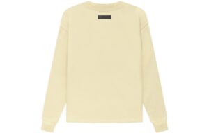 Fear of God Essentials FW22 Relaxed Crewneck Canary Back