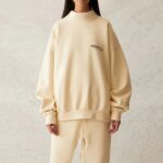 Fear of God Essentials SS21 Pull-Over Mockneck Buttercream 1
