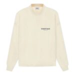 Fear of God Essentials SS21 Pull-Over Mockneck Buttercream Front
