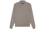 Fear of God Essentials SS22 Long Sleeve Polo Desert Taupe Back