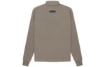 Fear of God Essentials SS22 Relaxed Mockneck Desert Taupe Back