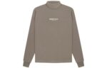 Fear of God Essentials SS22 Relaxed Mockneck Desert Taupe Front