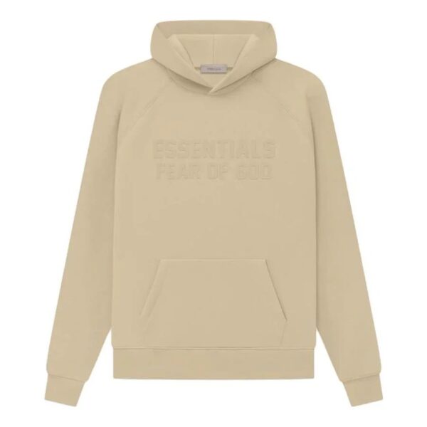 Fear of God Essentials SS23 Essentials Hoodie 'Sand' Front