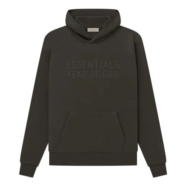 Fear of God Essentials SS23 Hoodie 'Off Black'