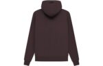 Fear of God Essentials SS23 Waffle Raglan Hoodie 'Plum Purple' Back