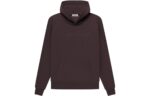 Fear of God Essentials SS23 Waffle Raglan Hoodie 'Plum Purple' Front