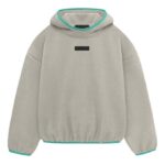 Fear of God Essentials SS24 Polar Fleece 'Seal' Front