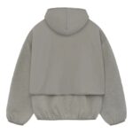 Fear of God Nylon Fleece Hooded Sweatshirt 'Dust Heather'