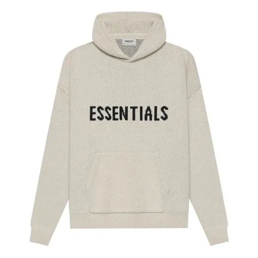Fear of God SS21 Knit Logo Hoodie 'Moss'
