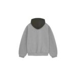 Fear of God SS24 Nylon Fleece Hoodie 'Dark Heather'