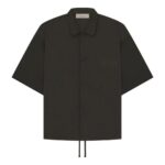 Essentials Drop2 SS23 Short-Sleeve Nylon Shirt 'Off-Black'