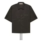 Essentials FW22 SS Nylon Shirt 'Off Black'