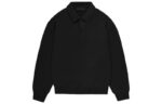 Essentials FW23 Knit Polo Shirt 'Jet Black'