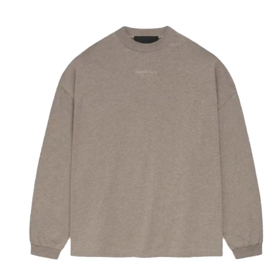 Essentials FW23 Long Sleeve Tee 'Core Heather'