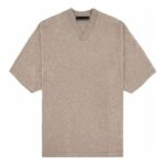 Essentials FW23 V-Neck T-shirt 'Core Heather'