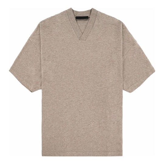 Essentials FW23 V-Neck T-shirt 'Core Heather'