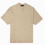 Essentials FW23 V-Neck T-shirt 'Gold Heather'