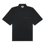 Essentials SS20 Logo Polo Shirt 'Black'