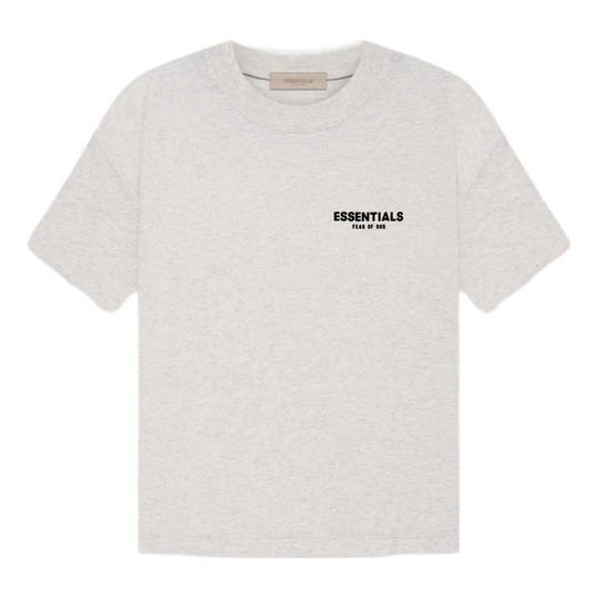 Essentials SS22 T-Shirt 'Light Oatmeal'