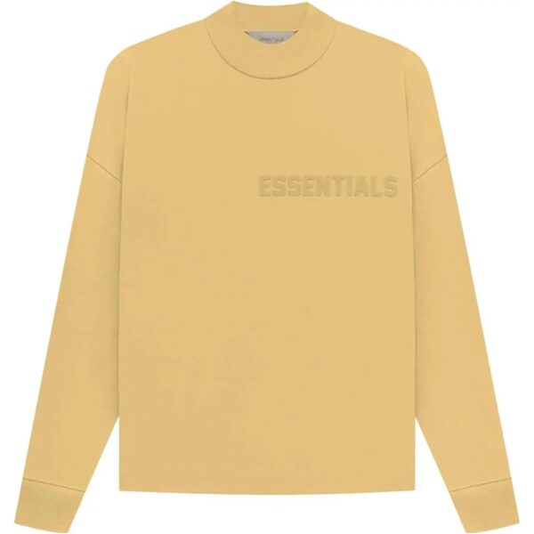 Essentials SS23 Long Sleeve Logo Tee 'Light Tuscan'