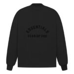Essentials SS23 Ls Core S Tee 'Jet Black'