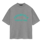 Essentials SS24 Crewneck T-Shirt 'Dark Heather Oatmeal'