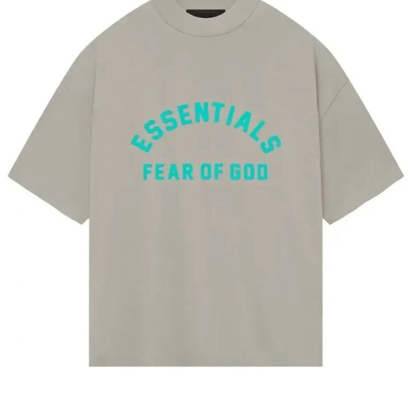 Essentials SS24 Heavy Jersey Crewneck T-Shirt 'Seal'