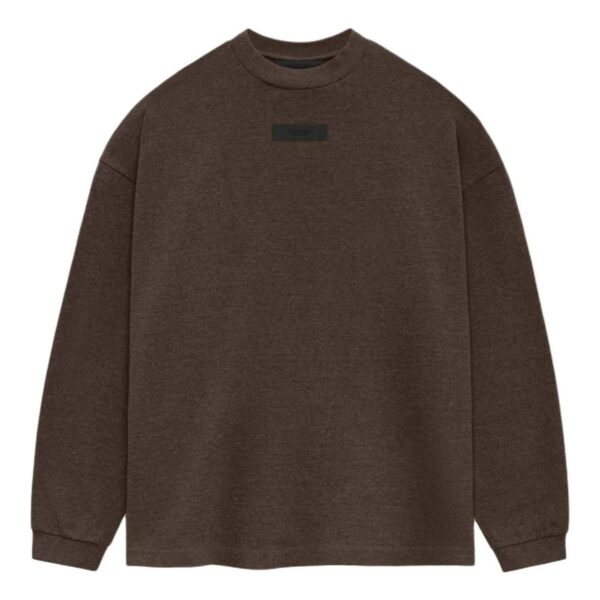 Essentials SS24 Long Sleeve T-shirt 'Heather Wood'