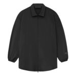 Essentials SS24 Overshirt 'Black'