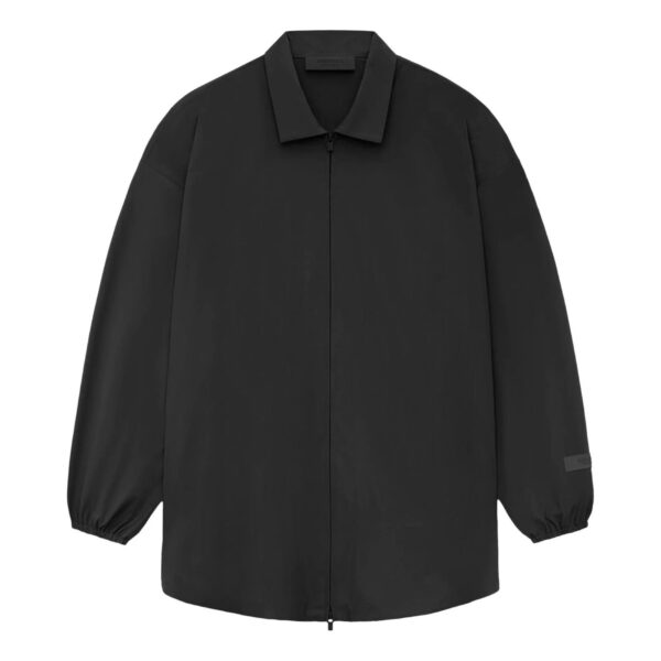 Essentials SS24 Overshirt 'Black'