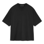 Essentials SS24 V Neck T-shirt 'Black'