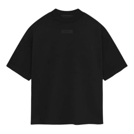 Essentials SS24 drop2 Crewneck T-Shirt 'Jet Black'
