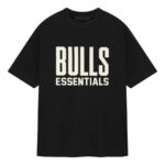 Essentials x NBA Bulls T-Shirt 'Black'