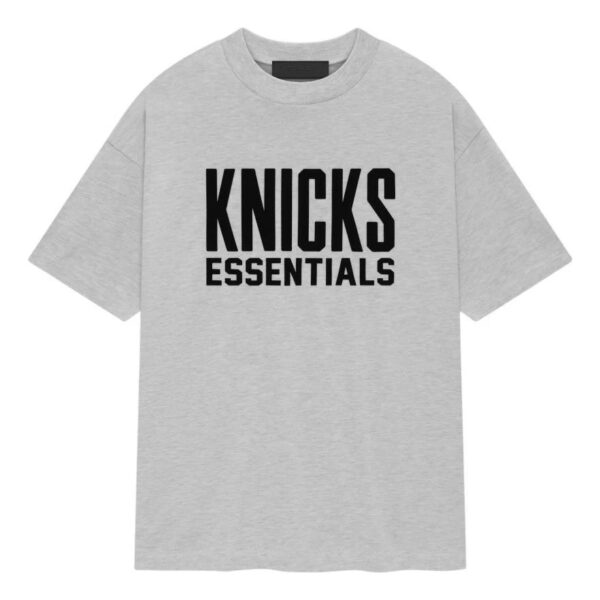 Essentials x NBA Knicks T-Shirt 'Light Heather'