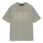 Essentials x NBA Lakers T-Shirt 'Warm Heather'