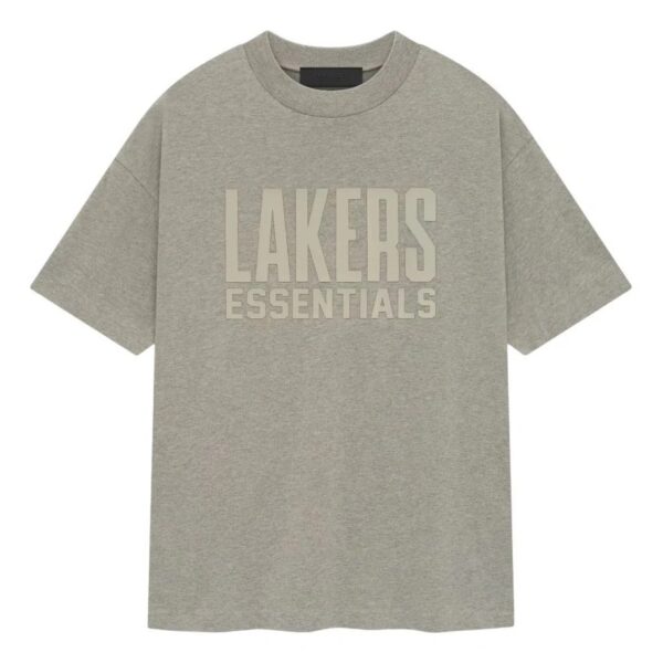 Essentials x NBA Lakers T-Shirt 'Warm Heather'