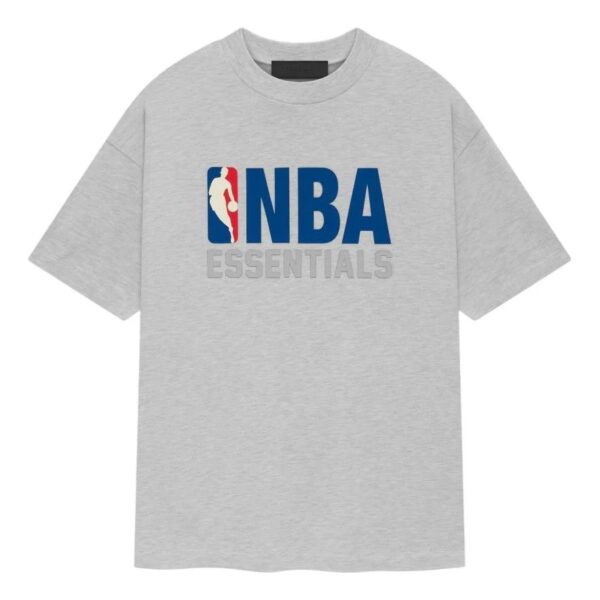 Essentials x NBA T-Shirt 'Light Heather'
