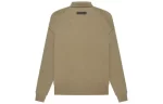 Fear of God SS22 Knit Long Sleeve Polo Shirt 'Oak'